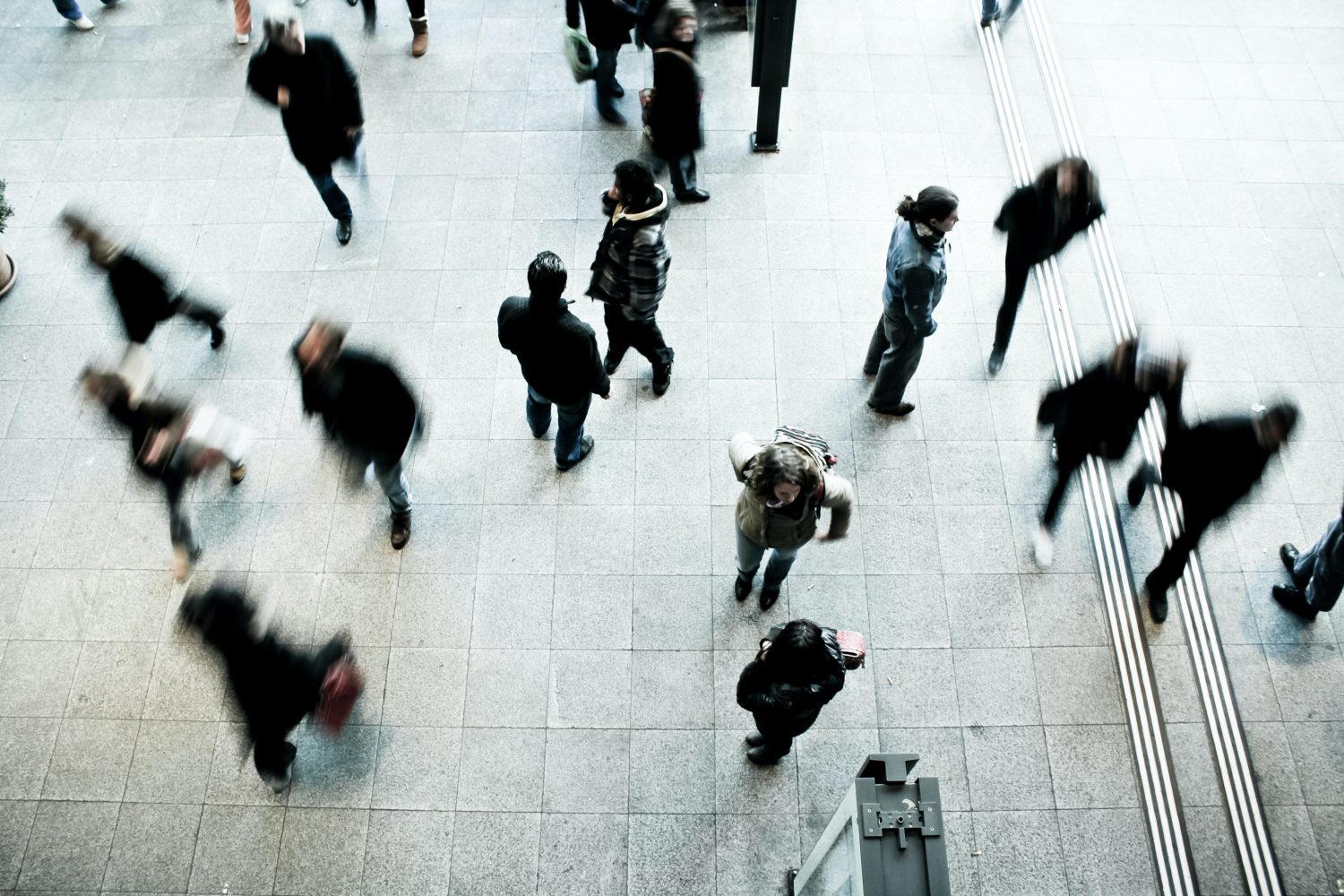 people walking