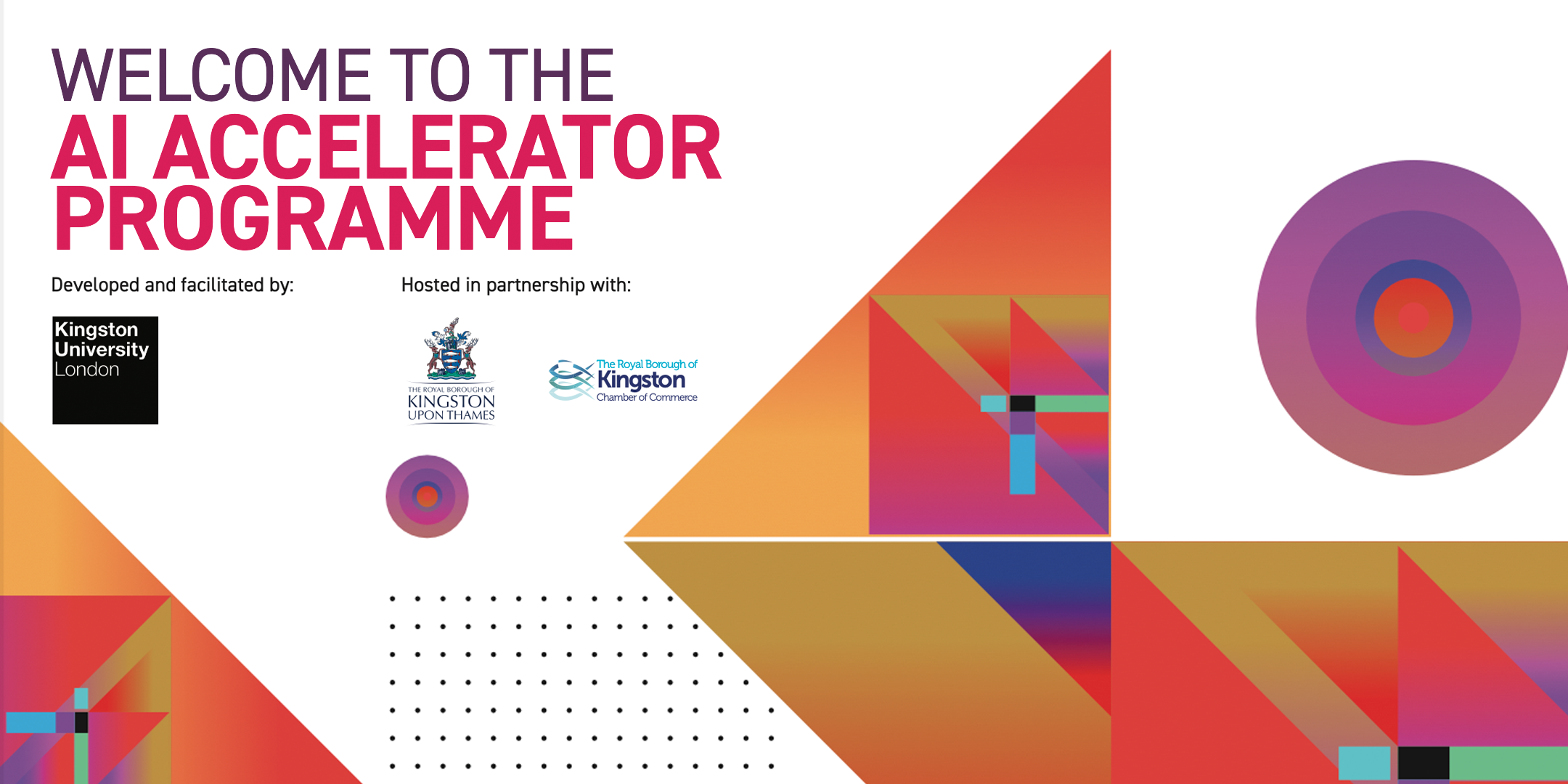 Welcome to the AI Accelerator Programme Event Graphic
